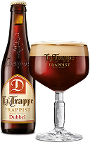 Craft beer La Trappe Dubbel
