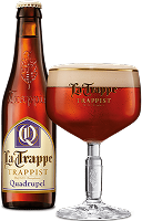 Craft beer La Trappe Quadrupel