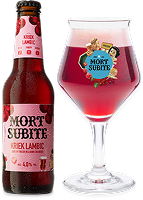 Craft beer Mort Subite Kriek Lambic