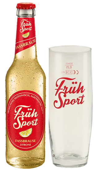 Craft beer Früh Sport Radler Zitrone 0.0%