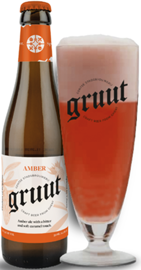 Craft beer Gentse Gruut Dark Amber​ Gluten free