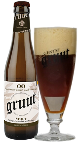 Craft beer Gentse Gruut Stout Non-alcoholic