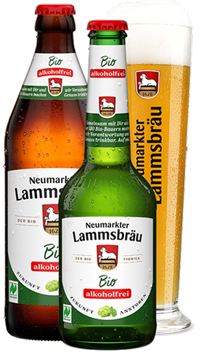 Craft beer Lammsbräu Bio Alkoholfrei