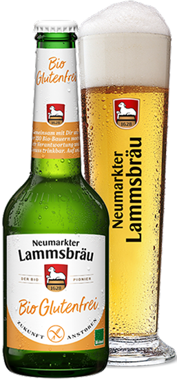 Craft beer Lammsbräu Bio Glutenfrei