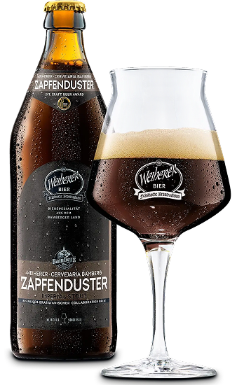 Craft beer Weiherer / Cervejaria Bamberg Zapfenduster